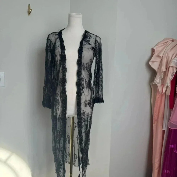 New whimsygoth kimono duster Fairycore M - Picture 5 of 7